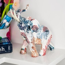 Éléphant Spectacle Pièce pour Décor Maison Salle à Manger Figurine Statue