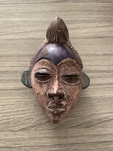 Tête masque art africain - africain,