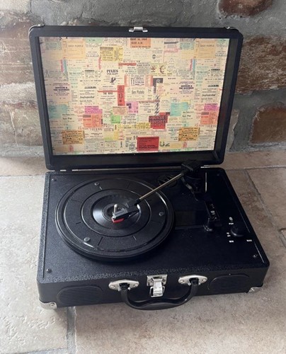 Lecteur vinyle tourne disque - vinyle,,