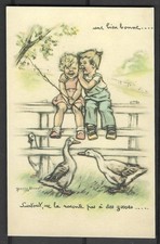 Carte Postale  Germaine   BOURET Dim 9 X 14 Cm  superbe