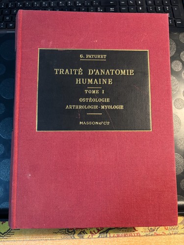 Traité anatomie humaine - traité,