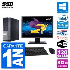 PC Dell 9020 SFF Ecran 22"