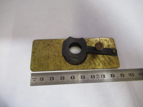 Pièce microscope laiton - pièce,