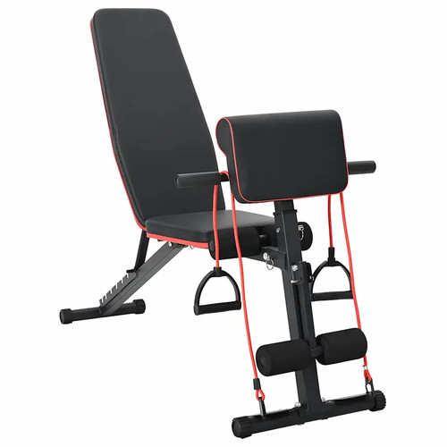 Banc musculation noir - noir, 131