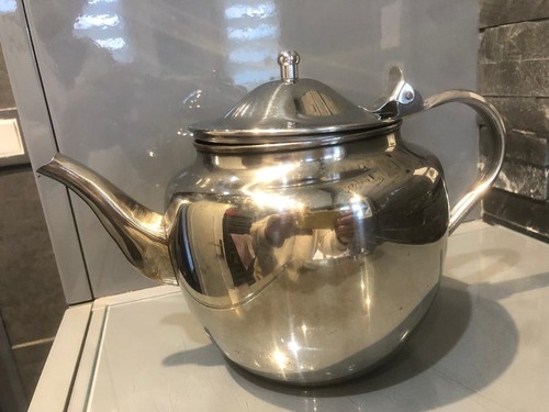 Théière vintage métal - en,