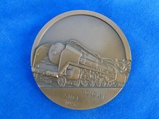 SLP ! MEDAILLE Medal - C. GONDARD - LOCO. 3.242.A1 SNCF - A.C. CHAPELON - TRAIN