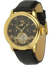 Trias Montre Automatique Modèle Kopernikus Ø 45 MM Inox IP Gold Montre Hommes
