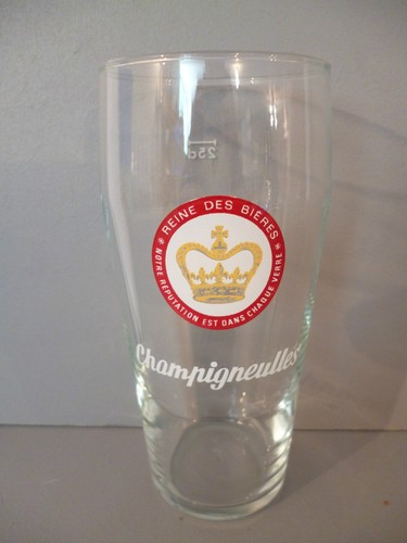 Verre biere publicitaire - verre, a
