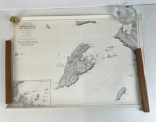 Lot de 3 cartes marines