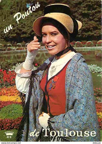 Carte postale folklore - postale,