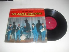 LES CHATS SAUVAGES  AVEC DICK RIVERS 25 CM ORIGINAL BIEM 1962