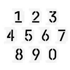 11pcs Templates de dessin de