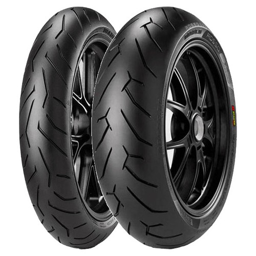 Set pneus pirelli - de, 120/70-17