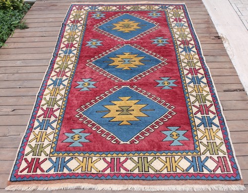 Tapis turc x87 - 52''x87'', tissé