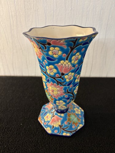 Emaux longwy vase - de,