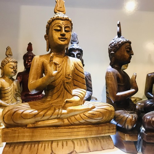 Buddha statue handcarved - statue,