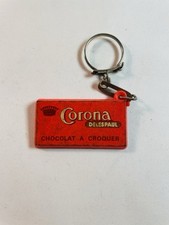 Ancien porte cle Chocolat Corona Delespaul tablette chocolat a Croquer