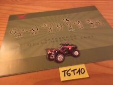 Honda Quad 2001 TRX 250 350 450 500  prospectus brochure catalogue prospekt