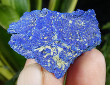 Chessylite Chessy les Mines 3.5x2.5cm Rhône France minéral collection rare soin