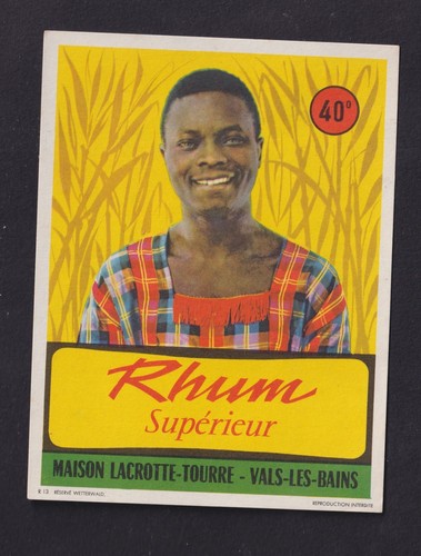 Ancienne étiquette alcool - ,