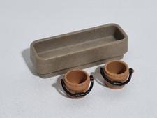 Playmobil 3295 ancien puits évier cube d'eau médiéval château de Belen