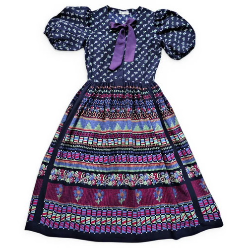 Robe lanvin vintage bohème - robe,