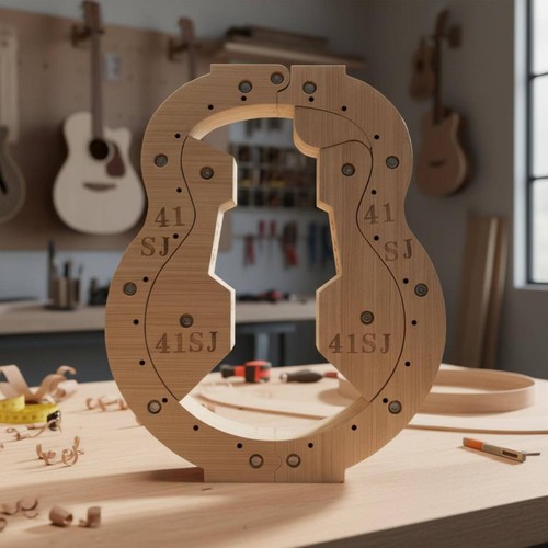 Moule guitare folk haute - moule,