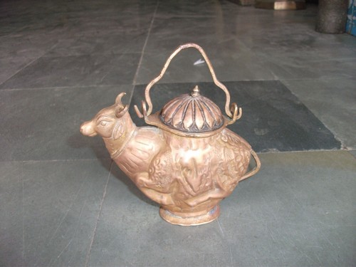 Pot eau sacrée cuivre - pot, À