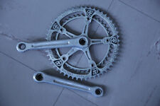 rare vintage crankset ERNESTO COLNAGO 1976 / 1981  pedalier Campagnolo record