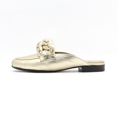 Chanel sandales mules cuir - sandales, en