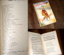 recueil 36 chansons du sol natal 1931 André Chenal partition chant seul Sologne