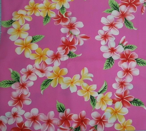 Hawaiian print pink and - ☆,
