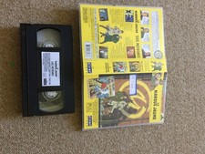 CASSETTE VIDEO VHS DESSIN ANIME BLAKE ET MORTIMER la marque jaune + sos meteores