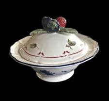 Villeroy & Boch Cottage Servierplatte mit Haube selten 🍓🫐🍎