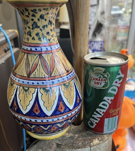 Vase majolique italienne - en,
