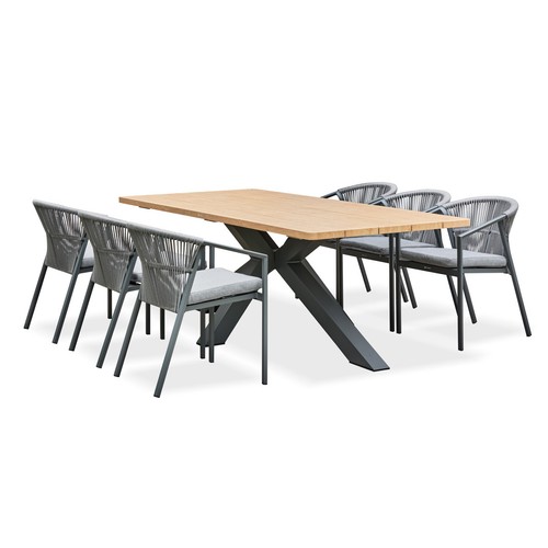 Ensemble table jardin 6 - table,