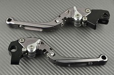 Leviers lever flip-up foldable repliable titanium Suzuki HAYABUSA GSXR 1340 1300
