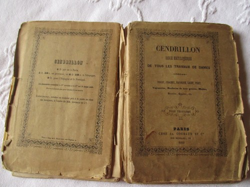 Livre ancien 1852 cendrillon - ancien,