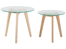 Lot de 2 Tables d'Appoint