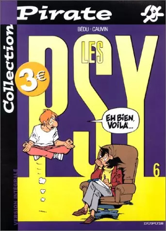 Pirate les psy tome 6 - bd,