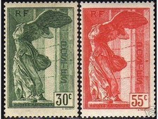 FRANCE STAMP TIMBRE 354/55 "