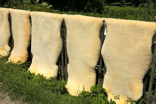 Peau mouton mega - peau, grand