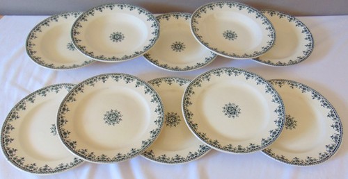 Assiettes faience choisy - 10,