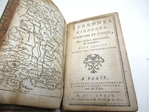 Etrennes mignonnes utiles 1774 - etrennes,