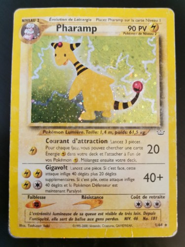 carte pokemon pharamp