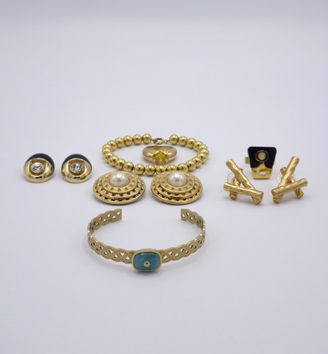 Lot bijoux vintage signés - lot,