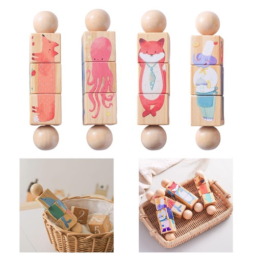 Jeu puzzle bois à - de,