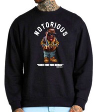 Nouveau Sweat Crew Noir Retro