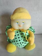 Peluche luciole doudou boule Ajena tête phosphorescente 25 cm vintage 