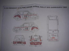 RENAULT 5 ALPINE G2 GARRIGUES